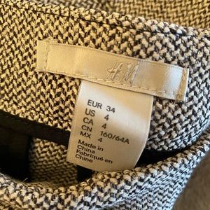 H&M Houndstooth Work Pants